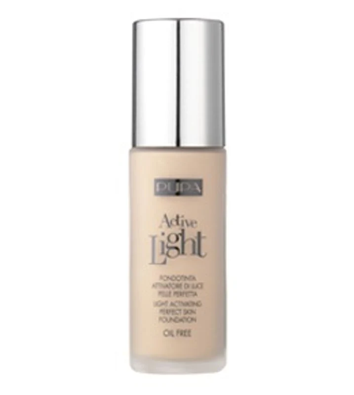 Pupa Active Light Fondotinta Attivatore di Luce SPF10 n.008 Very Light Porcelain