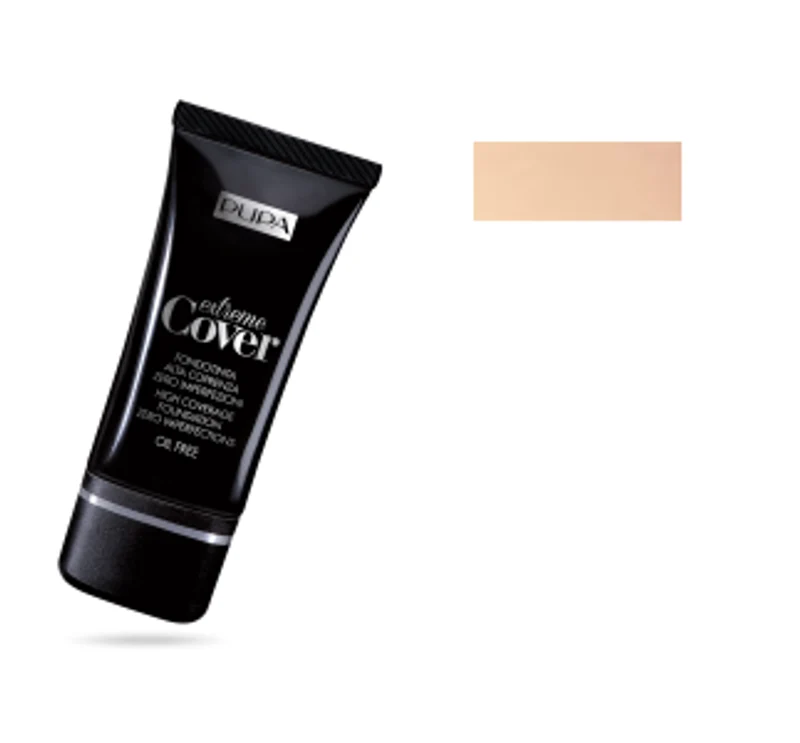 Pupa Extreme Cover Fondotinta alta coprenza n.010 Alabaster 30ml