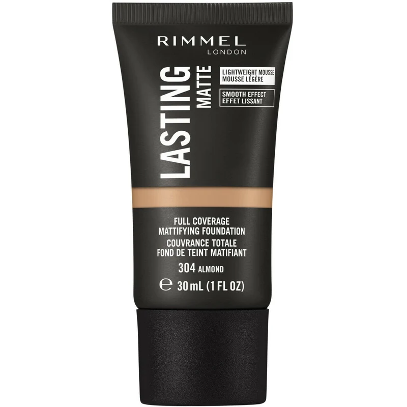 Rimmel Fondotinta Lasting Matte 304 Almond 30ml