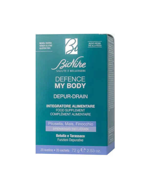 Bionike Defence My Body Depur-Drain Integratore Alimentare 20 Bustine