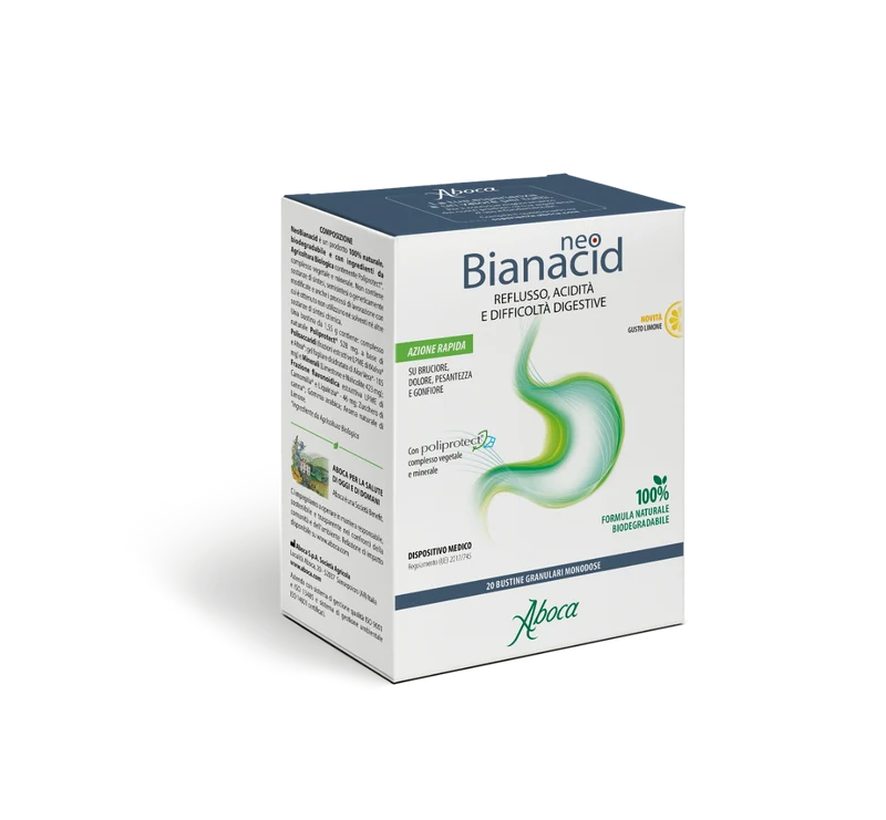 Aboca Neobianacid 20 Bustine Limone