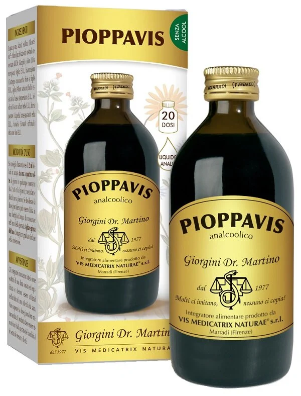 Pioppavis Liquido Analcolico 200ml