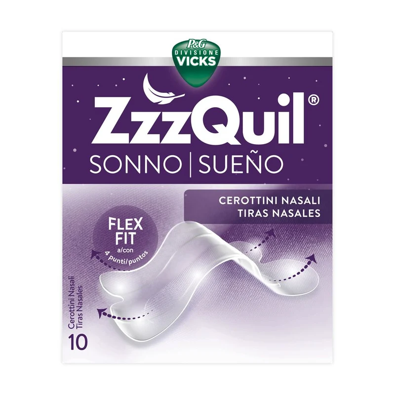 Cerotto Nasale Zzzquil 10 Pezzi