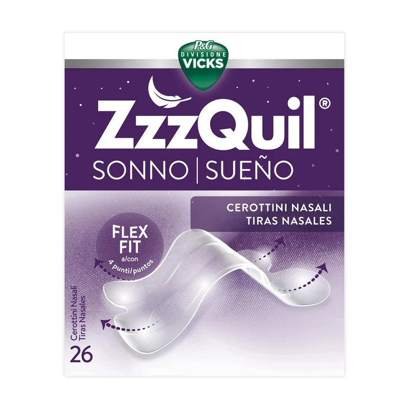 Cerotto Nasale Zzzquil 26 Pezzi