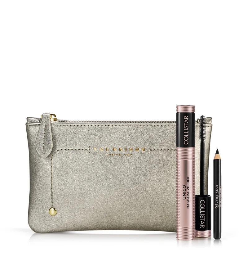 Collistar Cofanetto Unico Mascara Volume Nero Intenso + Matita Occhi + Beauty Bag