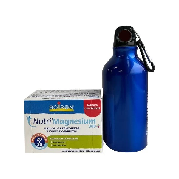 Boiron Nutri' Magnesium 300+ con Borraccia 160 Compresse