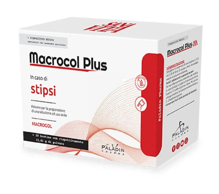 Sanavita Macrocol Trattamento Stipsi 20 Bustine