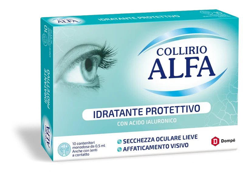 Collirio Alfa Idratante Protettivo 10 Fiale Monodose