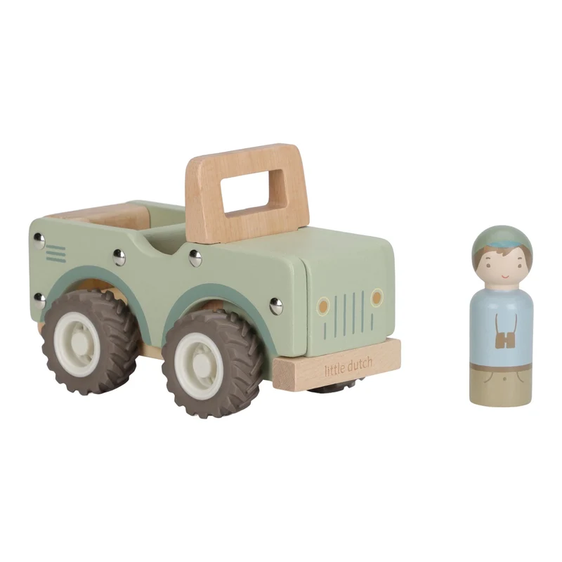 Little Dutch - Auto safari in legno
