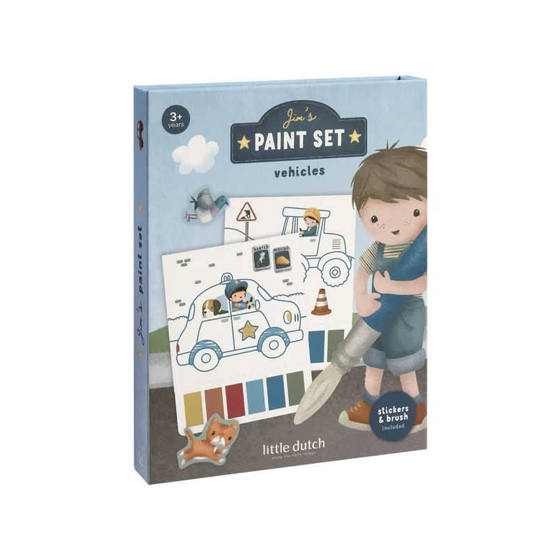 Little Dutch - Set Pittura ad Acqua Jim