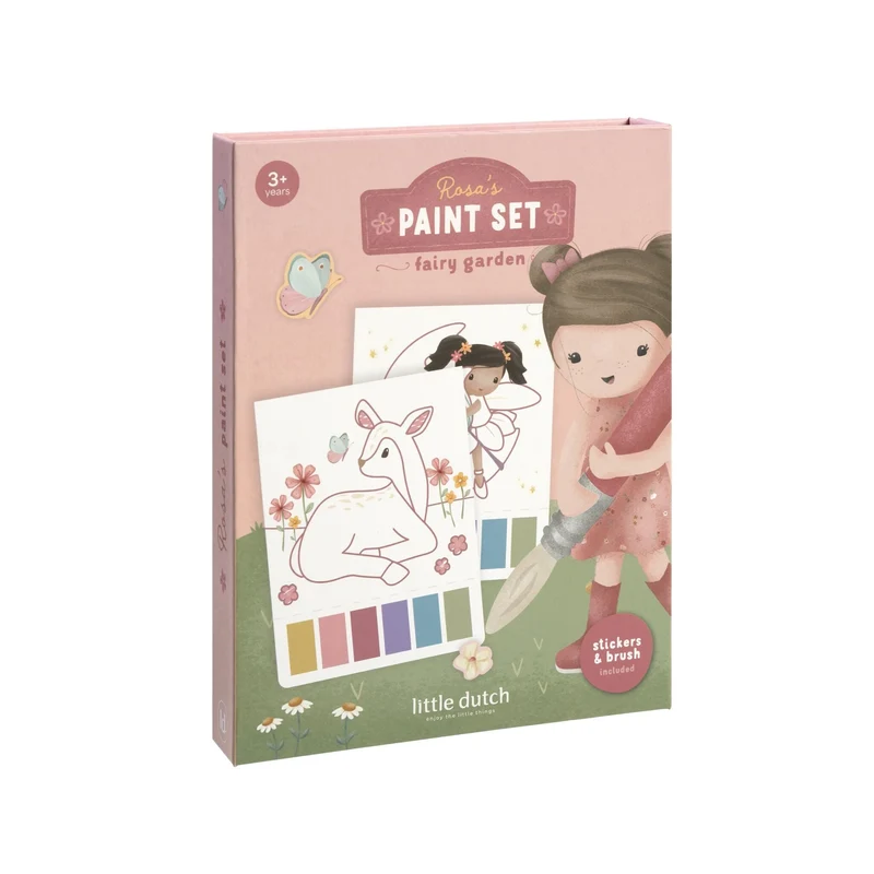 Little Dutch - Set Pittura ad Acqua Rosa