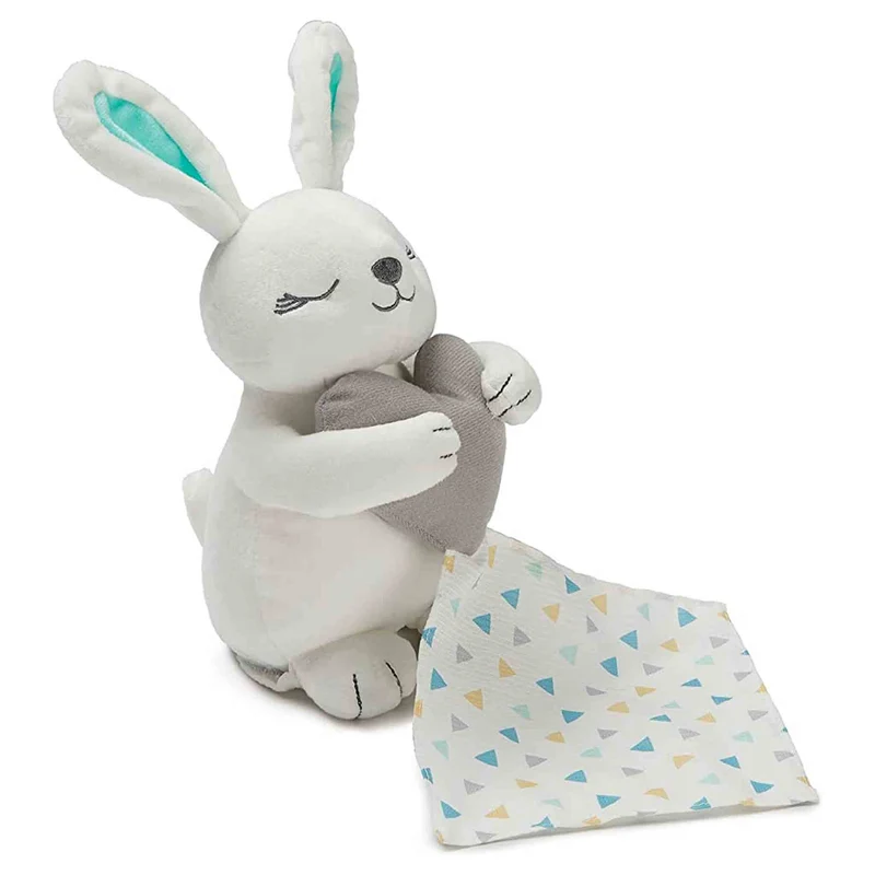 Peluche LITTLE HEARTBEAT con Vibrazione, Suono Battito del Cuore e Copertina Dou Dou
