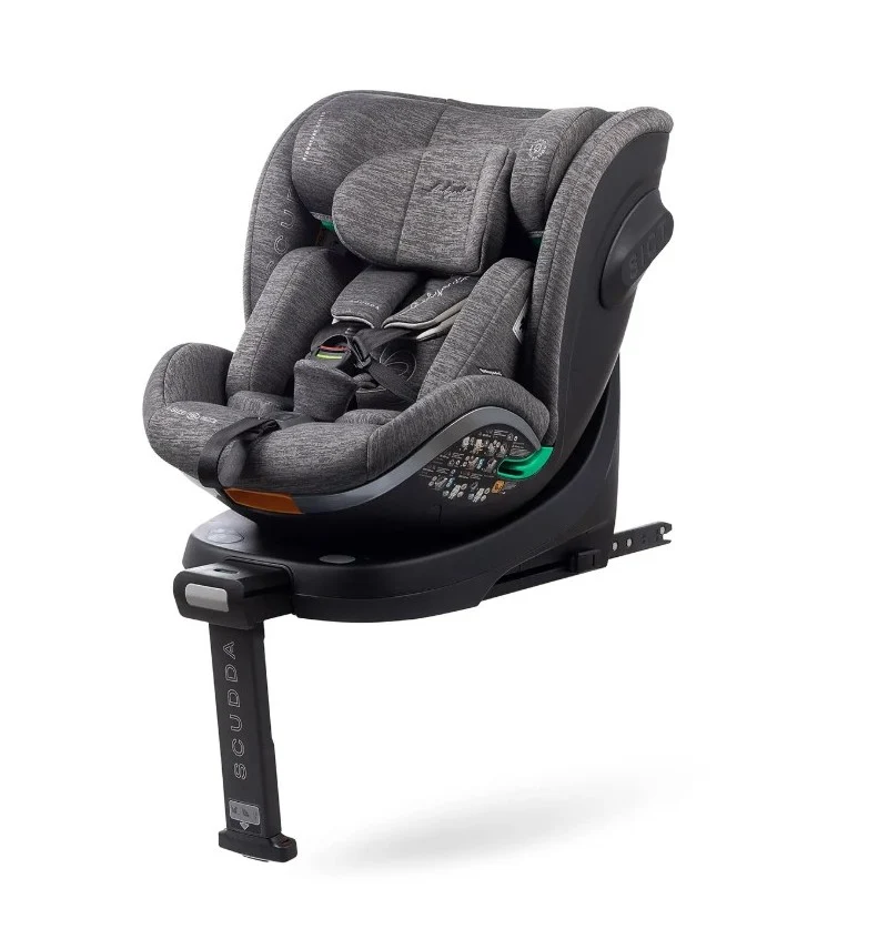 Seggiolino SCUDDA Baby Auto Gr. 0-1-2-3 dalla Nascita ai 150 cm ISOFIX e Rotazione 360°