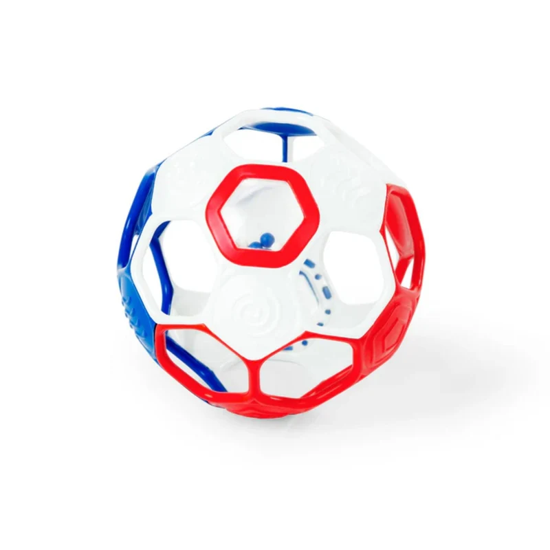 Grippin' Goals Rattle O BALL Palla da CALCIO diametro 13 cm morbida con sonagli
