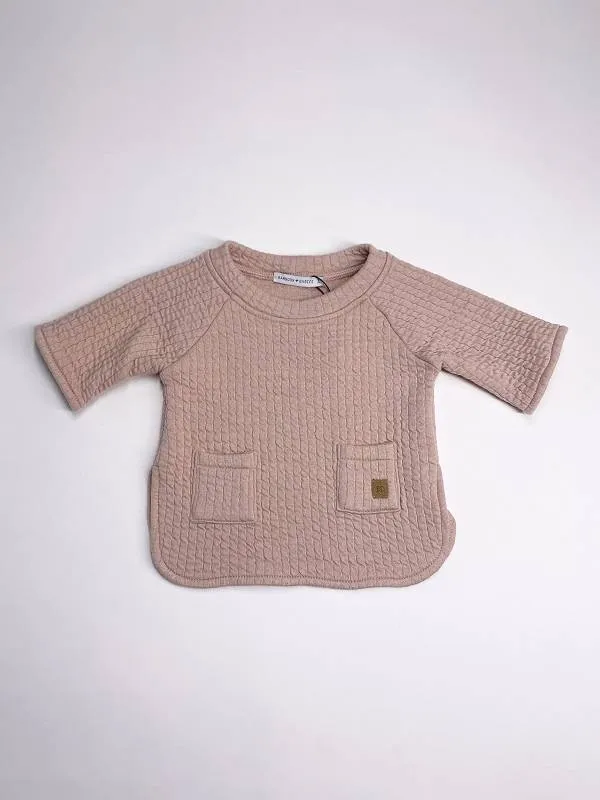 Maglia Poncho bimba-taglia disponibile: BIANCO 18-24M, CAMMELLO 1M, 3M