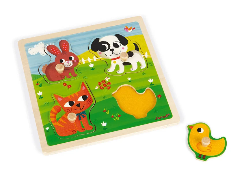 PUZZLE TATTILE I MIEI PRIMI ANIMALI