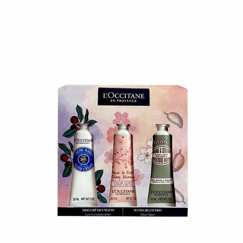 L'Occitane Cofanetto Trio Di Creme Mani 3x30ml