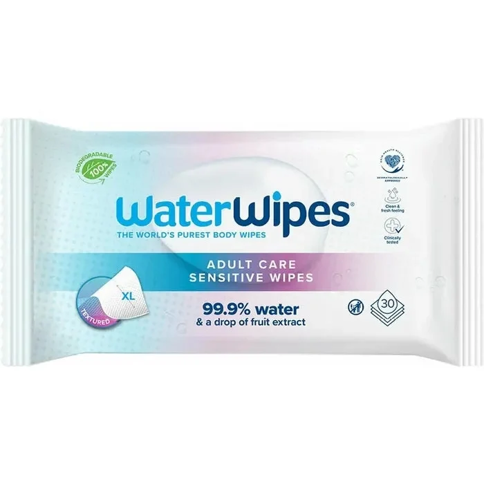 Waterwipes Salviettine Per Adulti 30 Pezzi