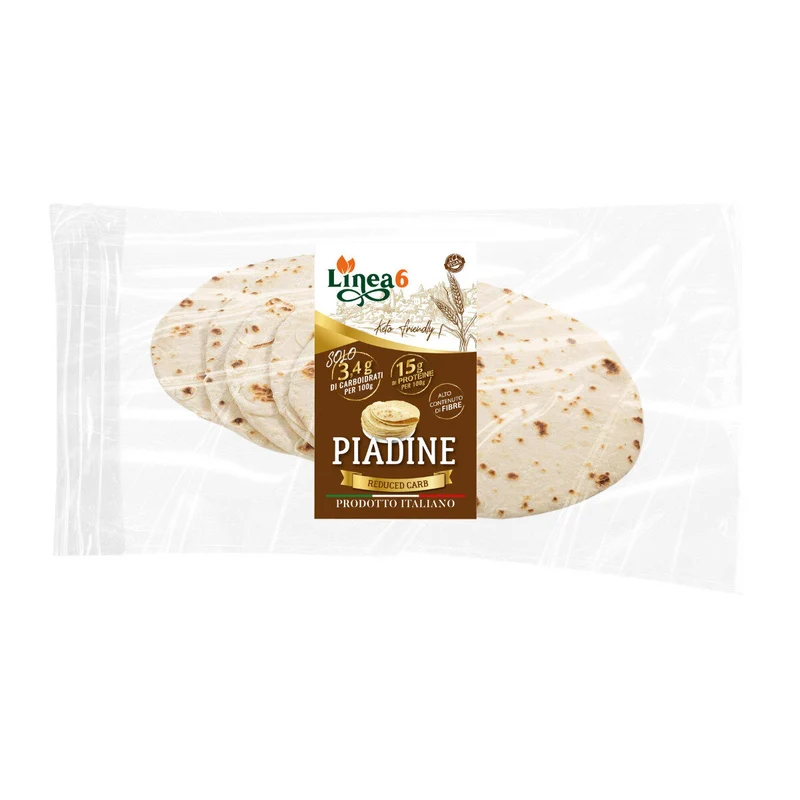 Linea 6 Piadina Reduced Carb 5x100g