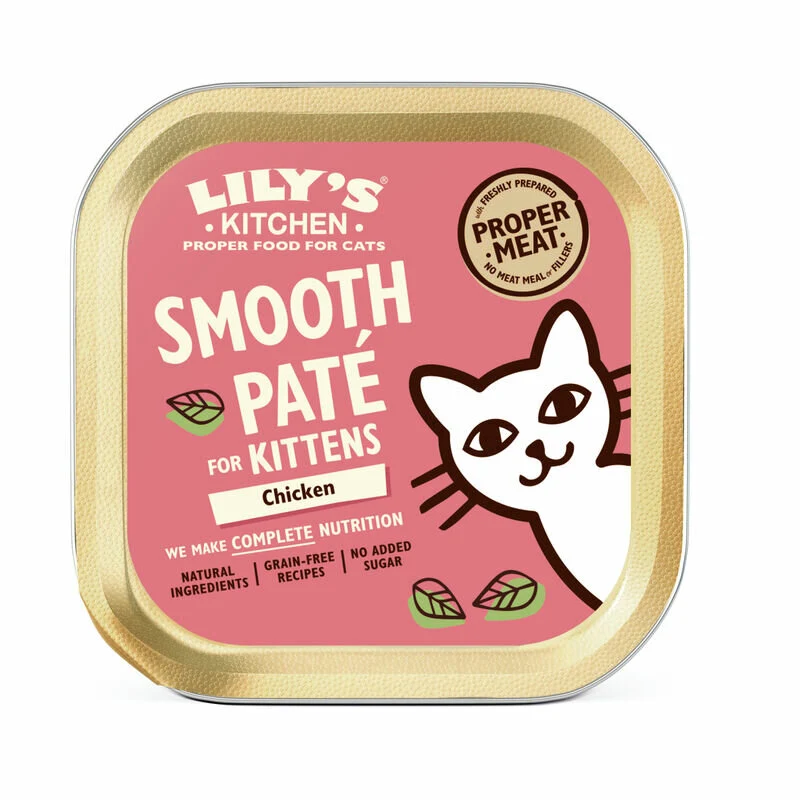 Lily's Kitchen Chicken Paté for Kittens 85g