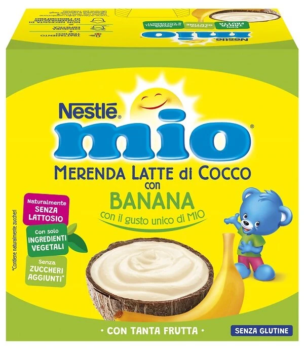 Nestlé Mio Merenda al latte di Cocco con Banana 4x90g