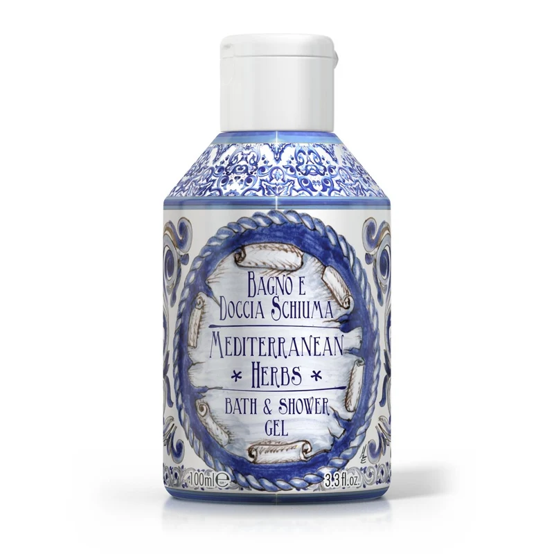 Le Maioliche Bagno E Doccia Schiuma Mediterranean Herbs 100ml