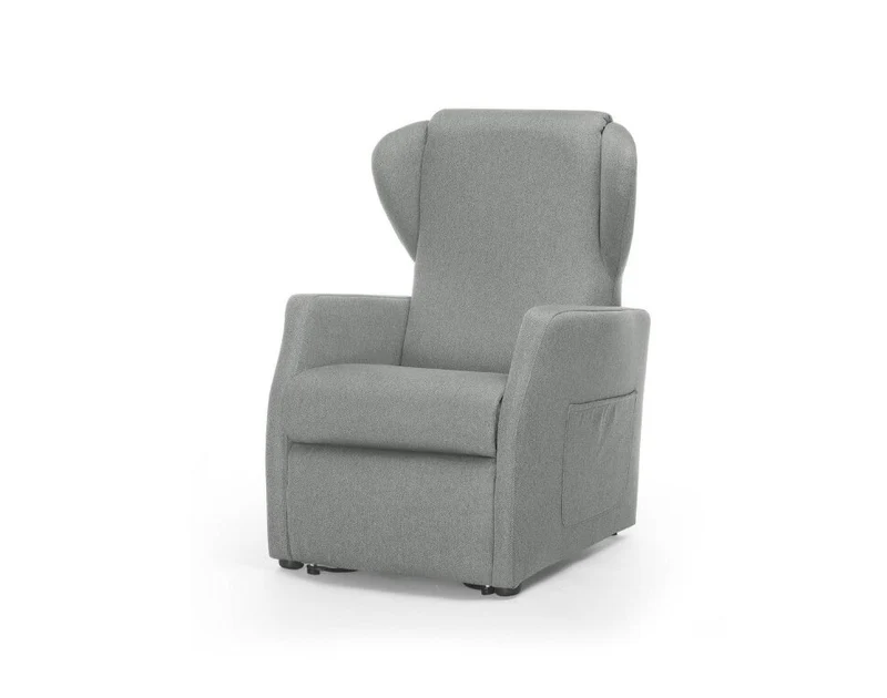Mopedia Poltrona Elevabile Ninfea con Roller 4 Ruote 50mm PO401 Grigio
