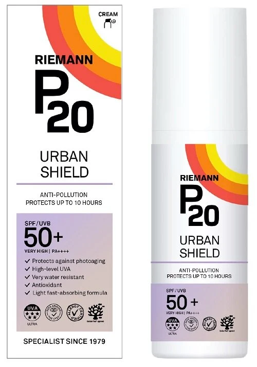 Riemann P20 Protezione Solare Urban Shield 50ml SPF50+
