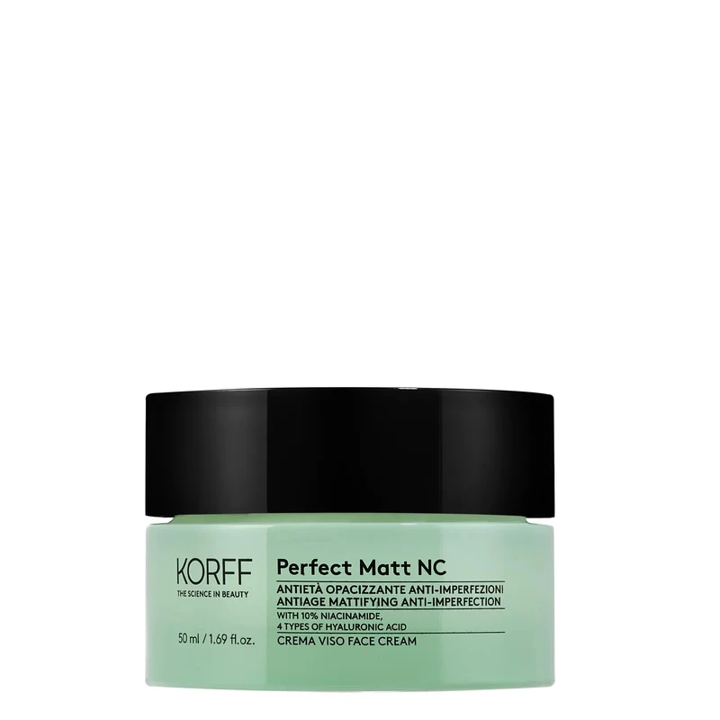 Korff Perfect Matt Nc Crema Viso Antietà Opacizzante Anti-imperfezioni 50ml