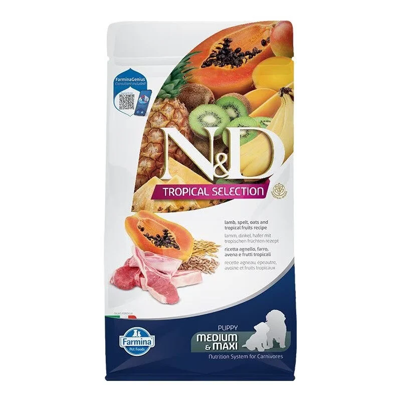 Farmina N&D Dog Medium & Maxi Tropical Selection Lamb Per Cani Cuccioli 2kg