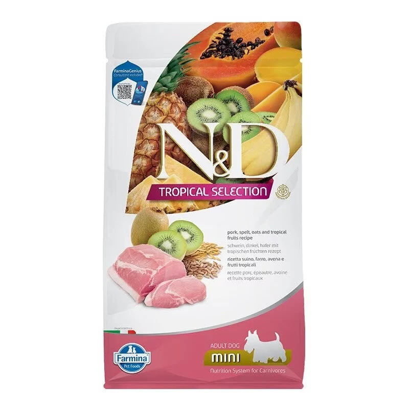 Farmina N&D Dog Mini Tropical Selection Pork Per Cani Adulti 5kg