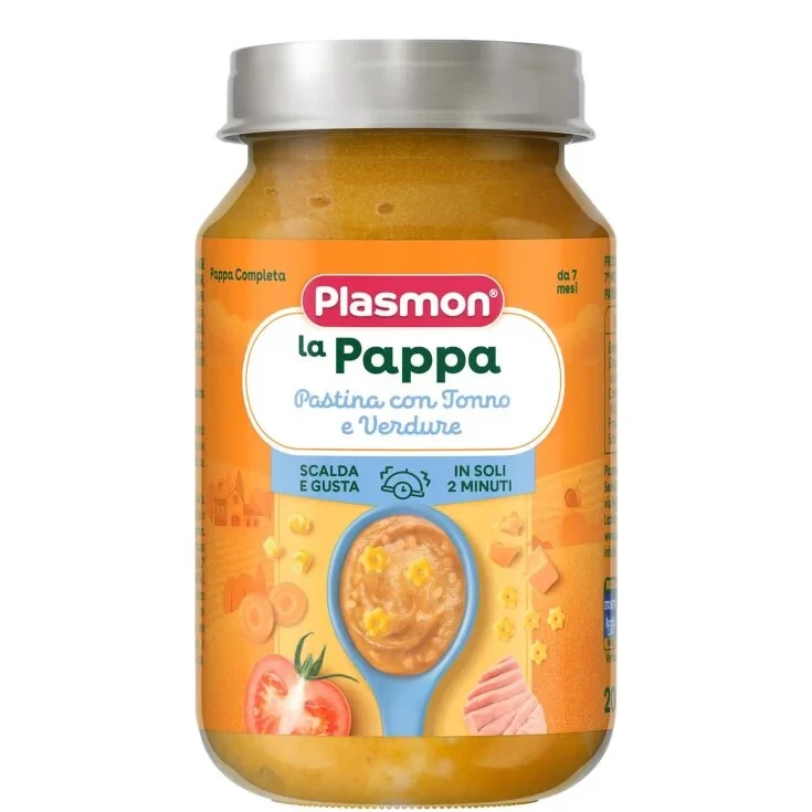 Plasmon La Pappa Pastina Con Tonno E Verdure 200g 7 Mesi+