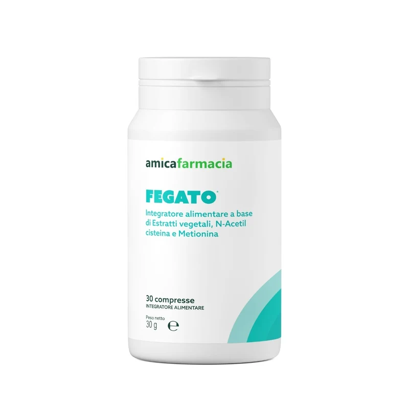 Amicafarmacia Fegato Integratore 30 Compresse