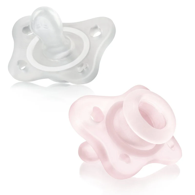 Chicco PhysioForma Mini Soft 0-2 Mesi Gommotto Bambina 2 Pezzi