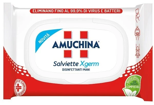 Amuchina X-Germ Salviettine Mani 20 Pezzi