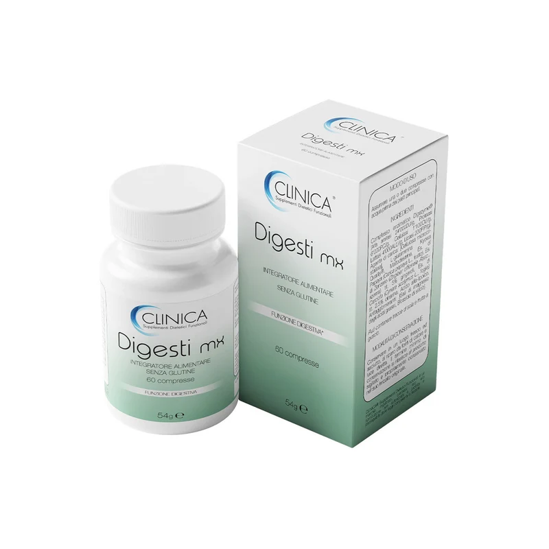 Clinica Digesti mx - digestione- 60 compresse = 1 o 2 mesi di trattamento