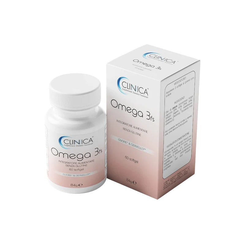 Clinica Omega 3 fs - omega 3 - 60 softgel = 1 mese di trattamento