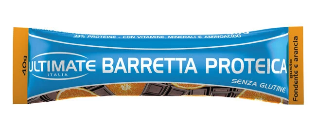 Ultimate Barretta Proteica Fondente E Arancia 40g