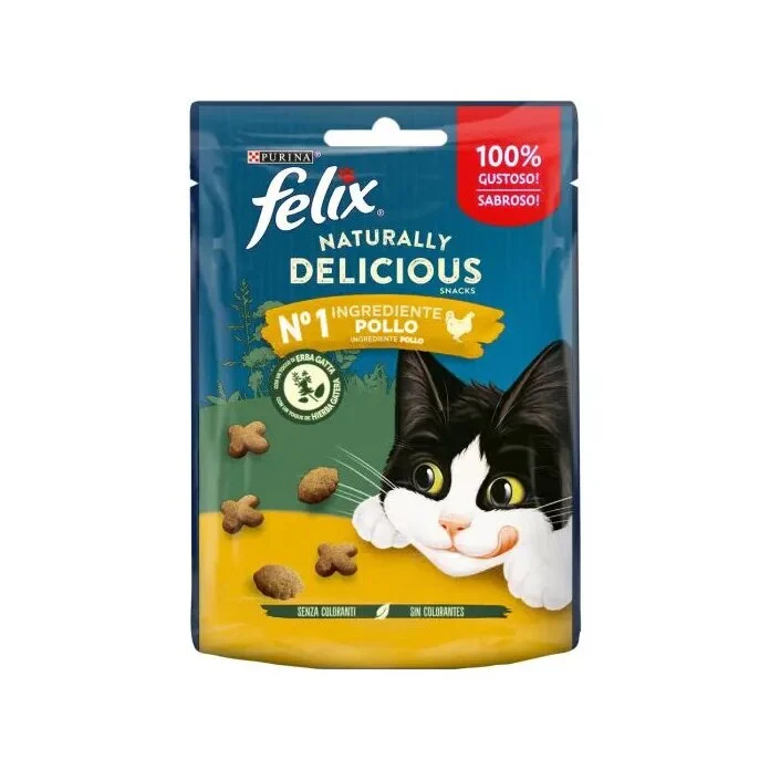 Purina Felix Naturally Delicious Gusto Pollo Cibo Umido Gatti Adulti Busta 50g