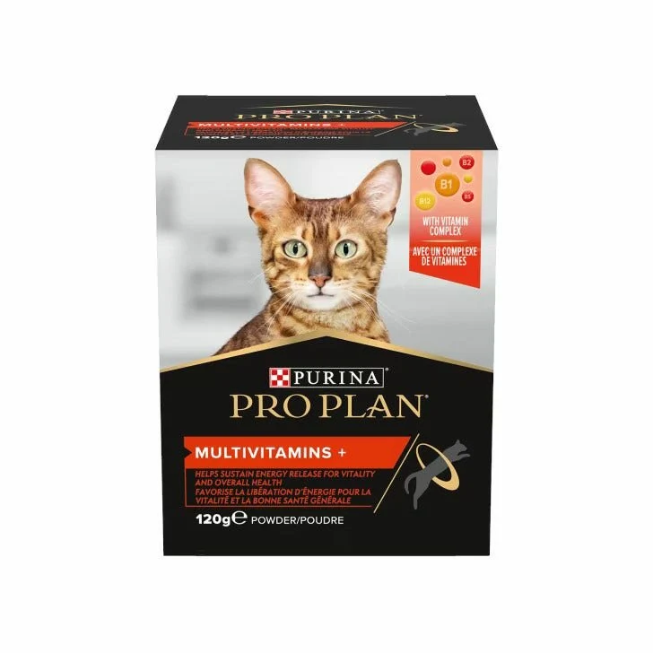 Purina Pro Plan Cat Supplement Multivitamin+ Alimento Complementare Per Gatti 120g