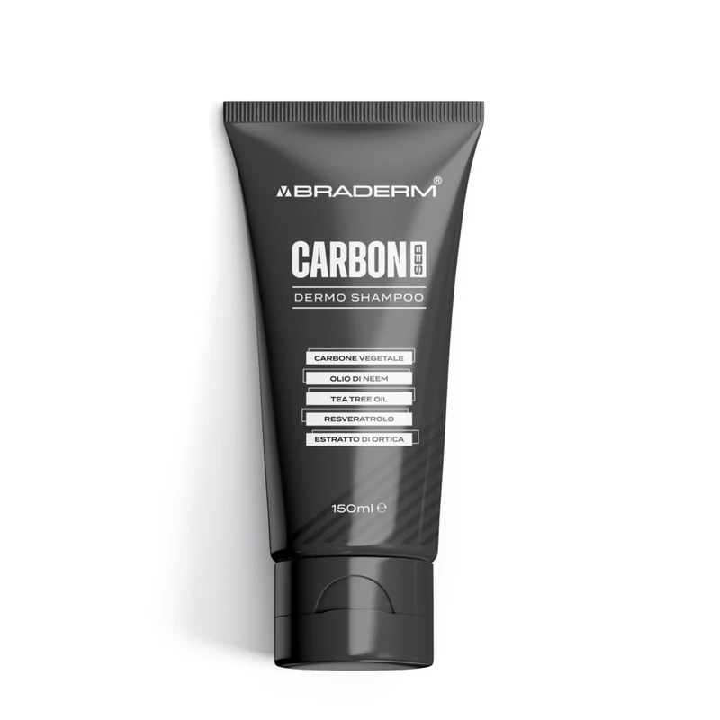 Braderm Carbon Seb Dermo Shampoo 150 ml