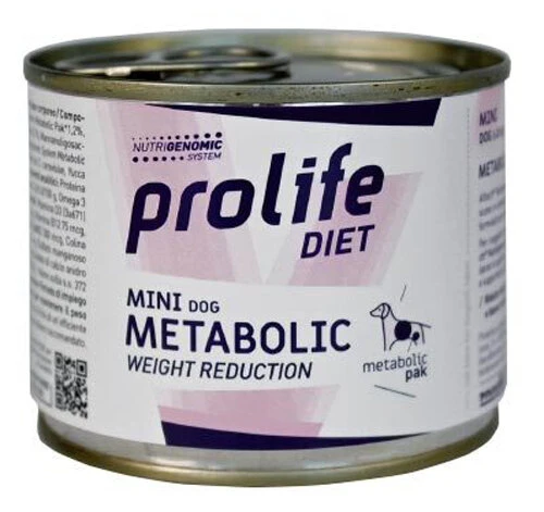 PROLIFE DOG DIET WET MET 200G