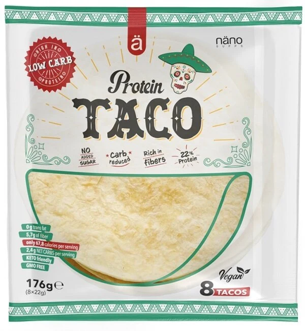 Nano Supps Protein Taco 8x22g