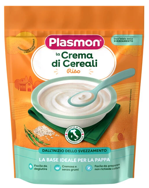 Plasmon La Crema di Cereali Riso 200g 6 Mesi+