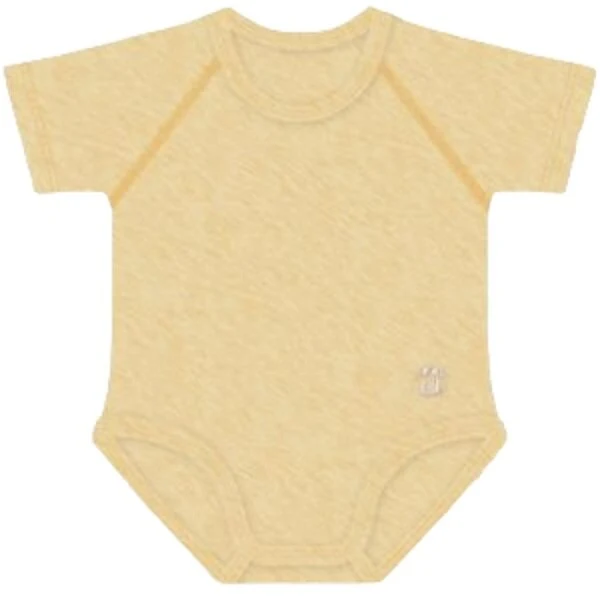 J Bimbi Body 0-36M Caldo Cotone Melange Giallojjj
