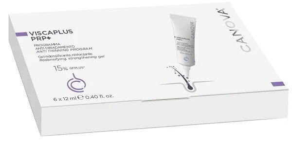 Canova Viscaplus PRP+ Anti Diradamento Capelli 6x12ml