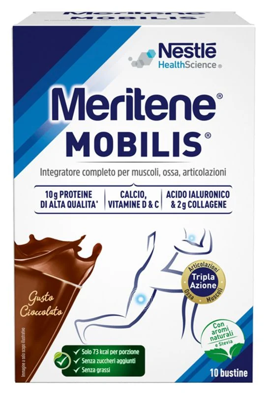 Meritene Mobilis Gusto Cioccolato 10 Bustine