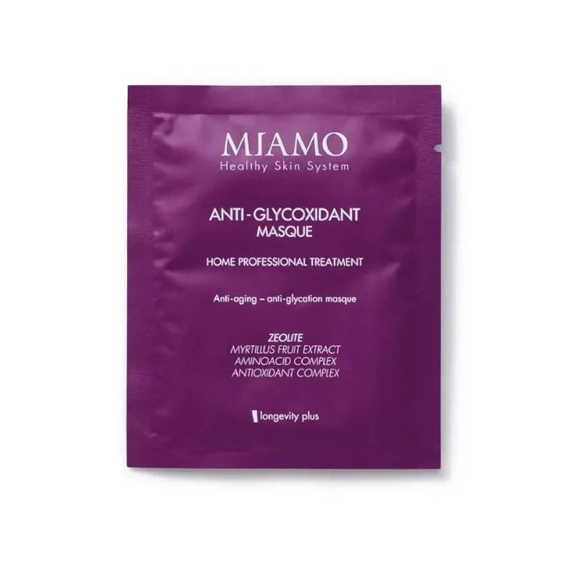Miamo Anti Glycoxidant Masque Maschere Anti-età E Anti-glicante 6x10ml