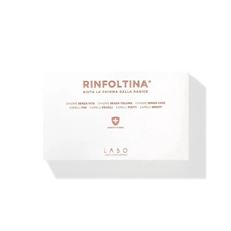 Labo Rinfoltina Plus Trattamento Intensivo Capelli Medi 20 Fiale