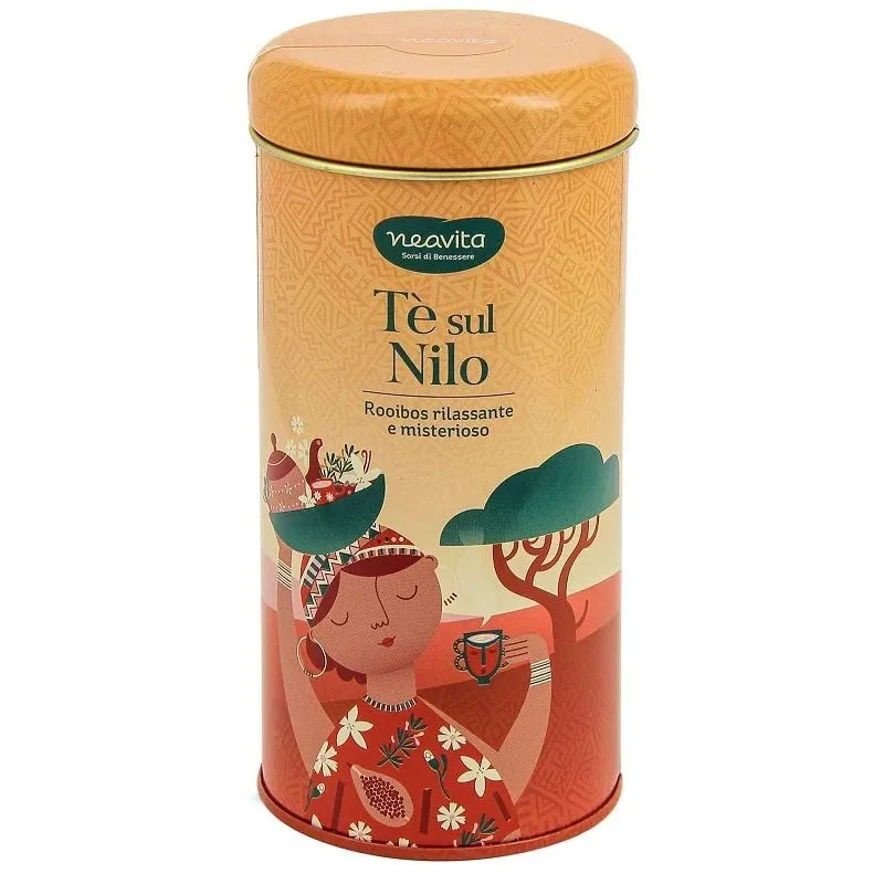 Neavita Rooibos Tè Sul Nilo In Barattolo Viaggi Di Benessere Africa 100g